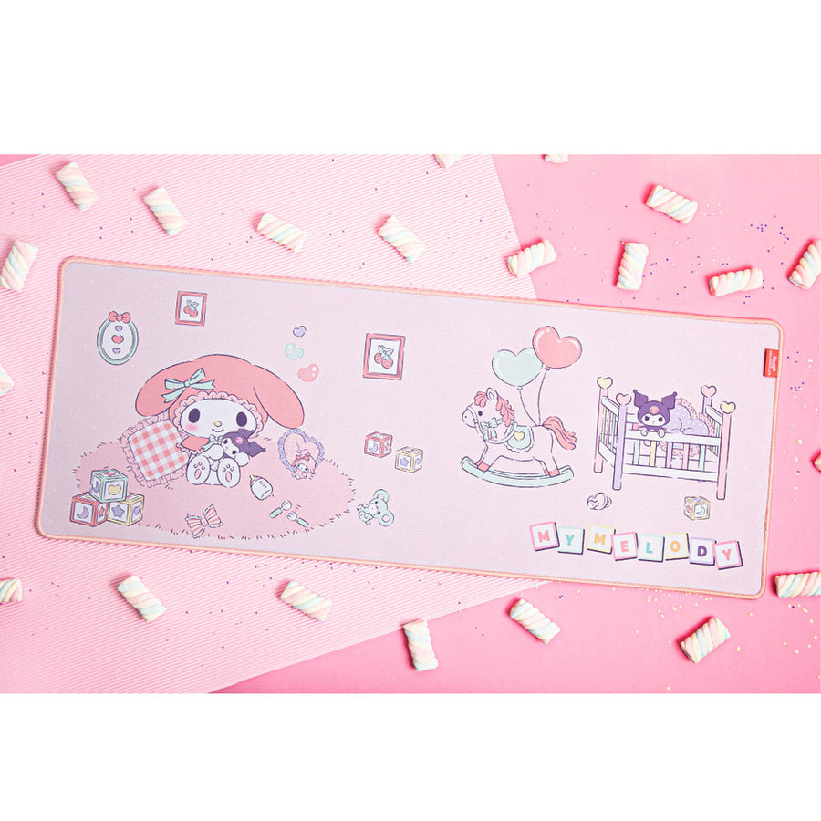 Sanrio Playtime Wide Desk Mouse Pad