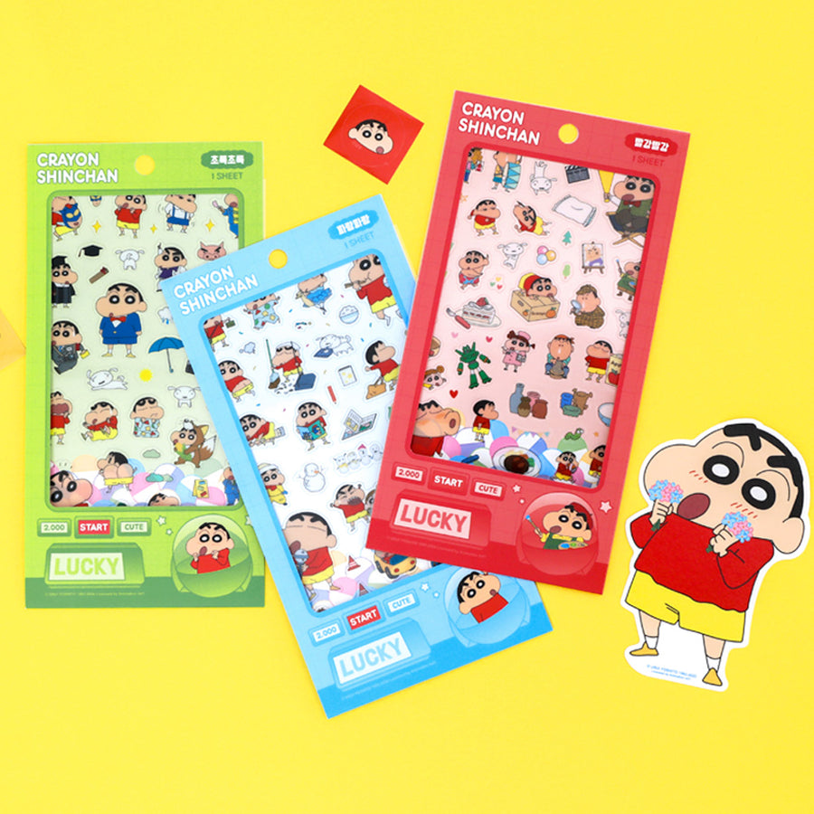 Crayon Shin-Chan Lucky Sticker