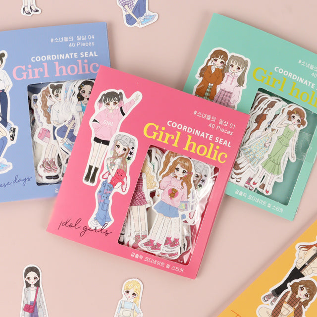 Girl Holic Coordinate Seal Sticker