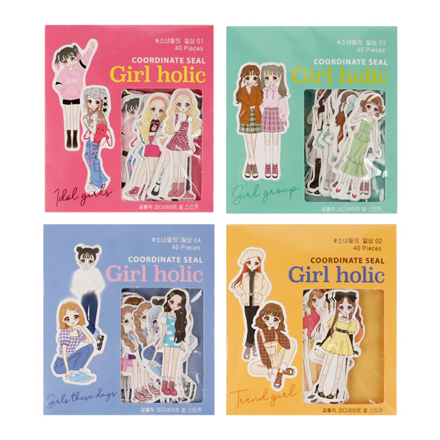 Girl Holic Coordinate Seal Sticker Cheonyu