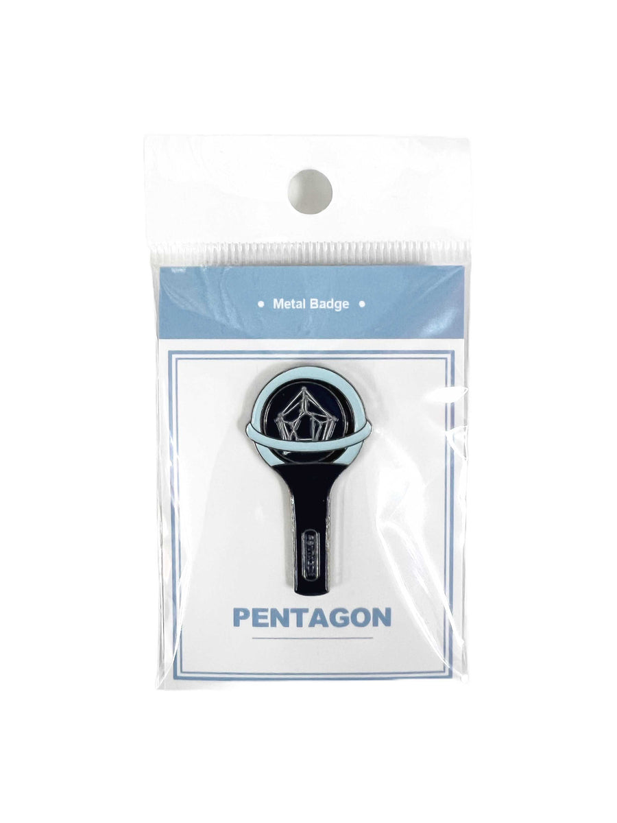 Pentagon Enamel Pin Metal Badge CUTE CRUSH