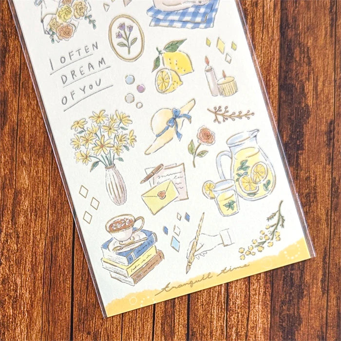 garden sticker sheet