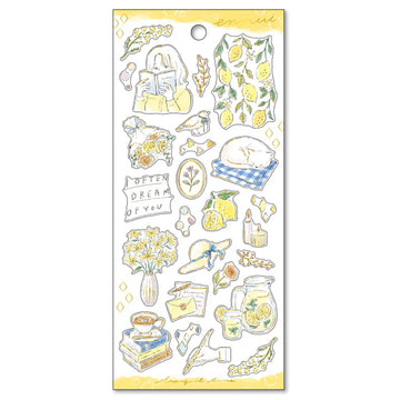 yellow sticker sheet