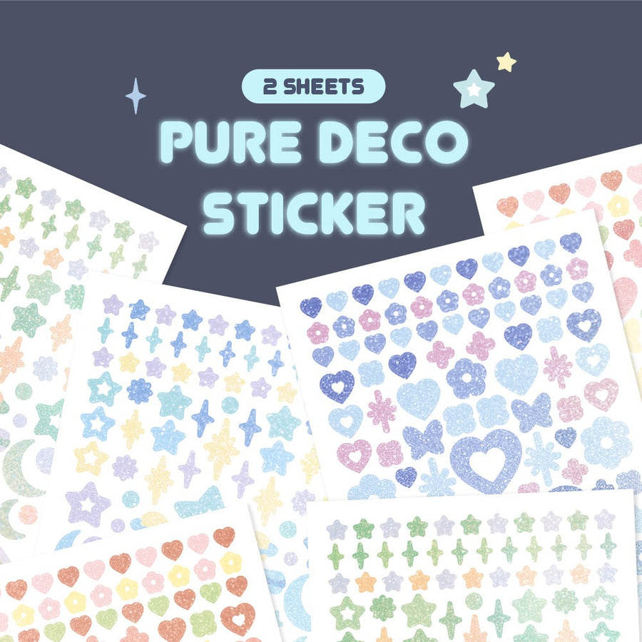 Pure Deco Sticker – www.cutecrushco.com