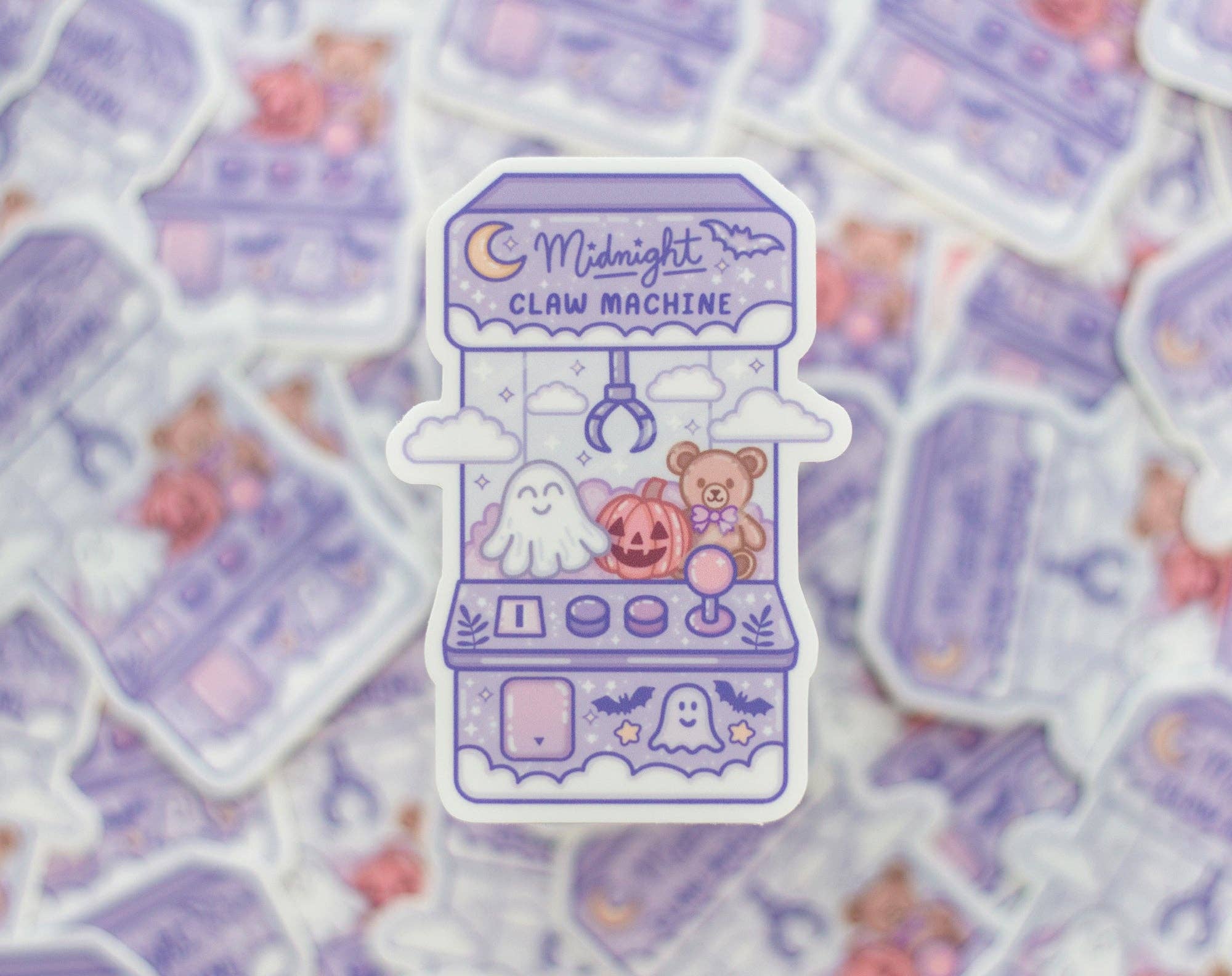 Midnight Claw Machine Sticker – www.cutecrushco.com