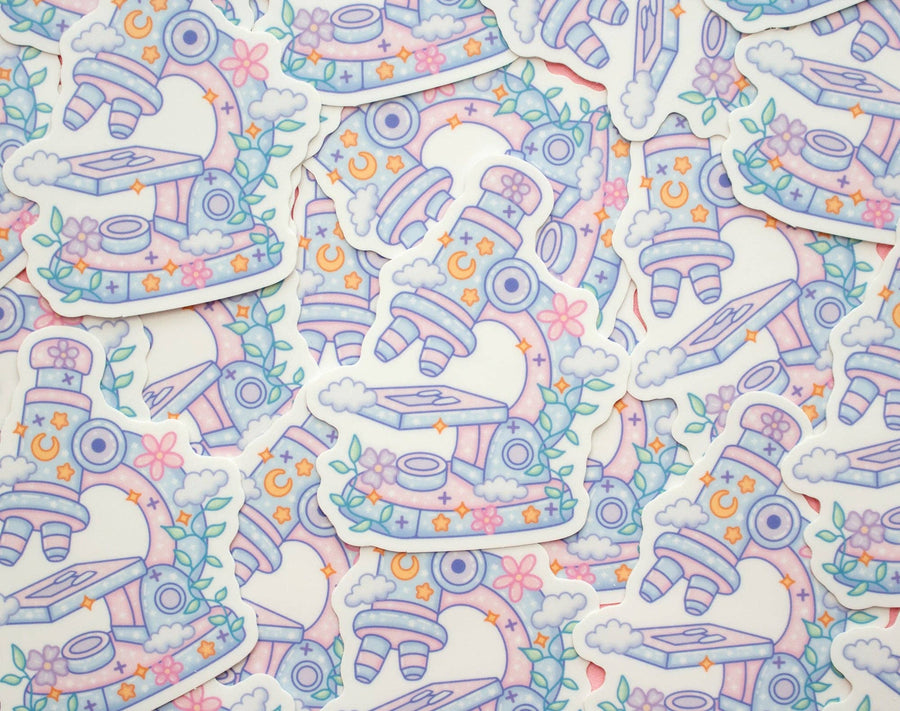 Microscope Sticker – www.cutecrushco.com
