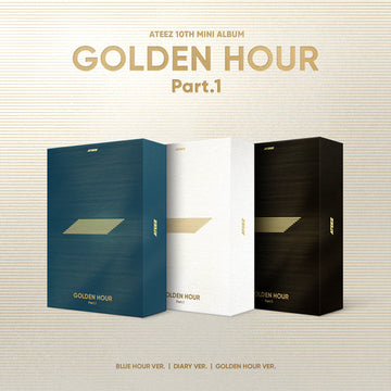 ATEEZ 1OTH MINI ALBUM 'GOLDEN HOUR : PART.1'