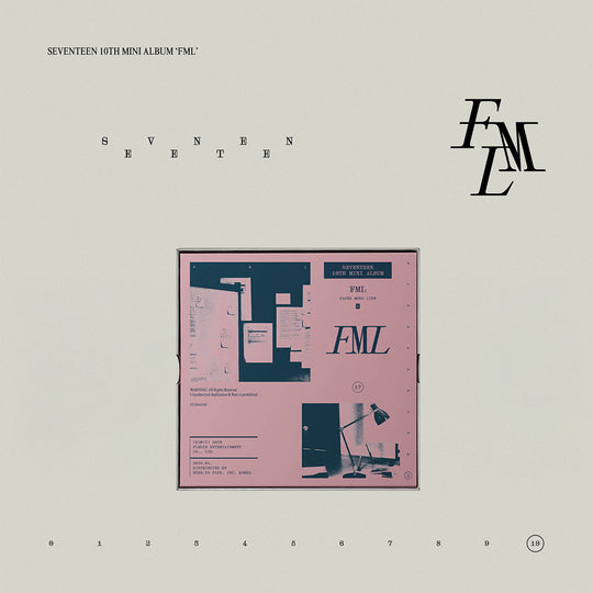Seventeen 10Th Mini Album 'Fml' Kpop Album