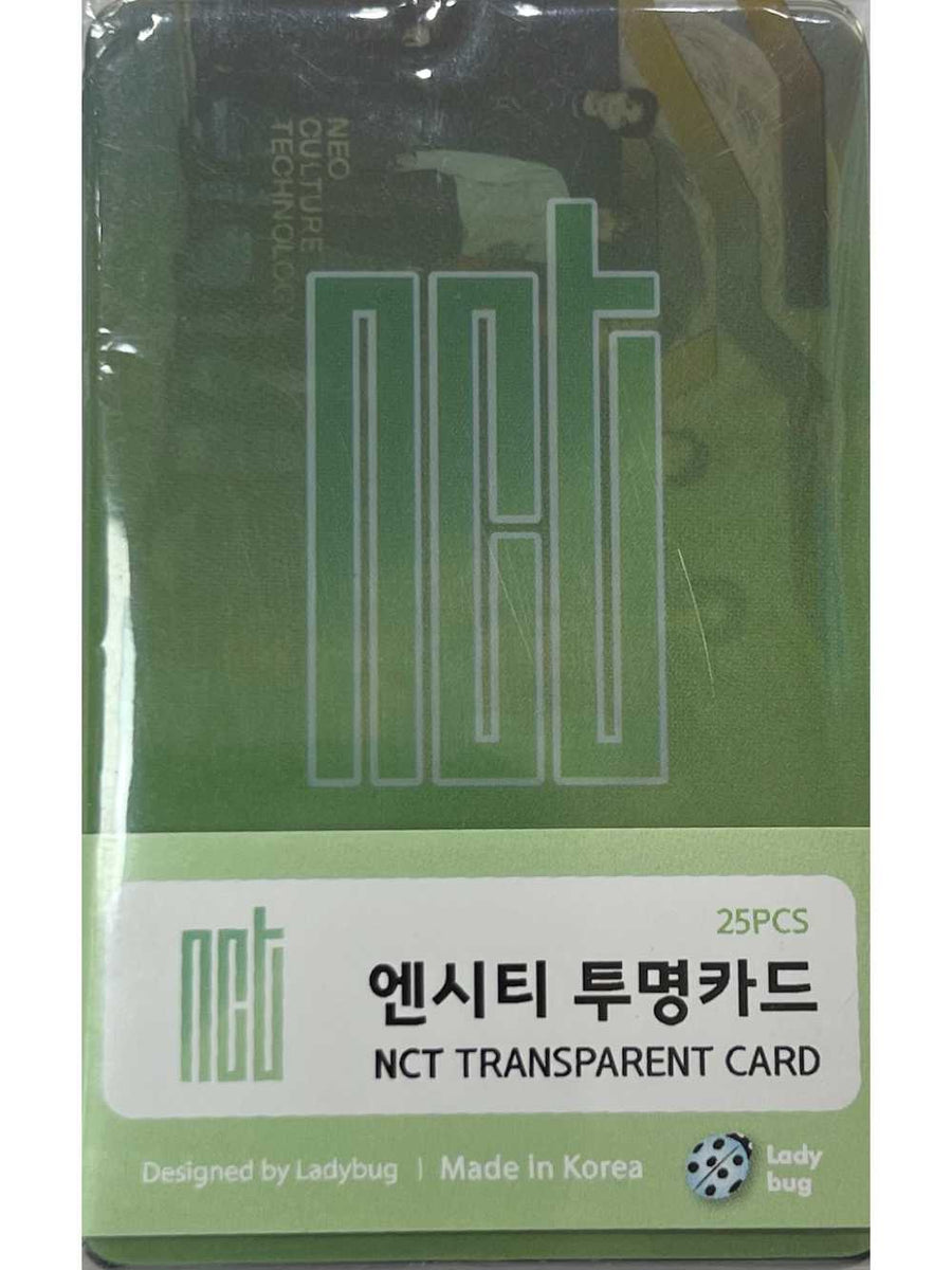 Kpop Transparent Photo Cards-NCT JIHA