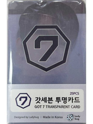 Kpop Transparent Photo Cards-GOT7 JIHA