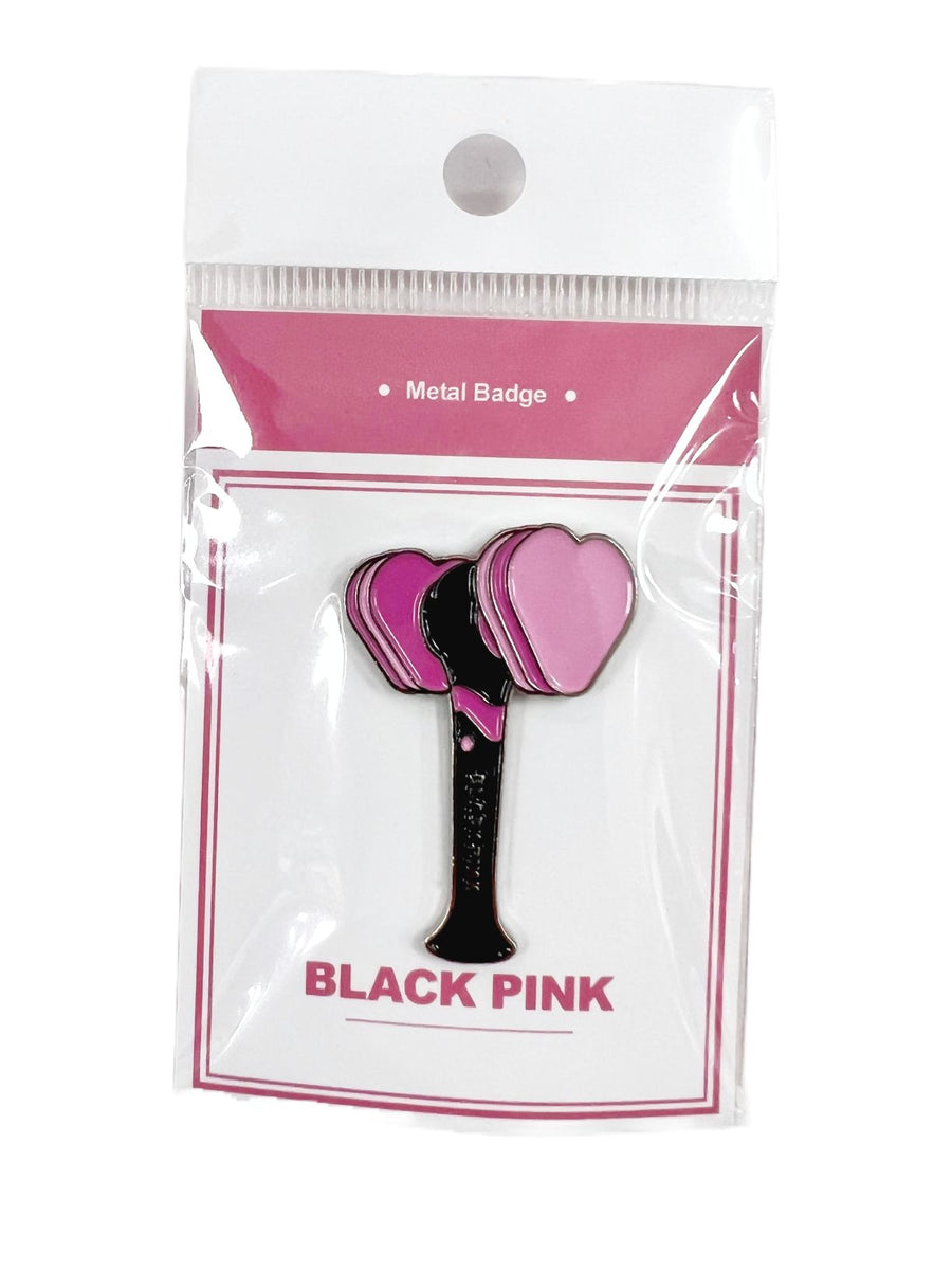 BLACKPINK Lightstick Enamel Pin Metal Badge CUTE CRUSH
