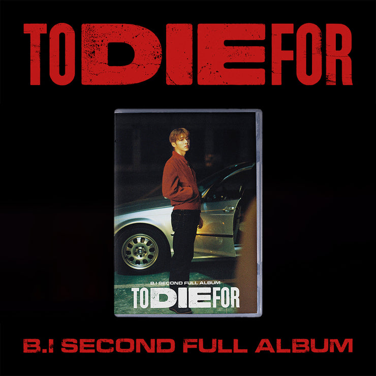 B.I 2ND FULL ALBUM 'TO DIE FOR' Kpop Album
