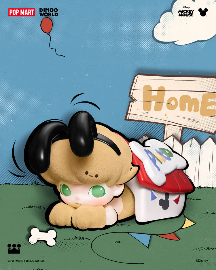 POP MART DIMOO WORLD X Disney Blind Box Figure