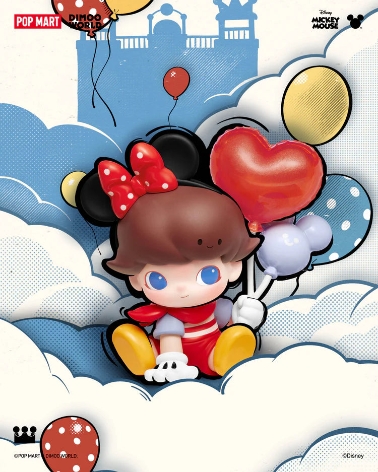 POP MART DIMOO WORLD X Disney Blind Box Figure