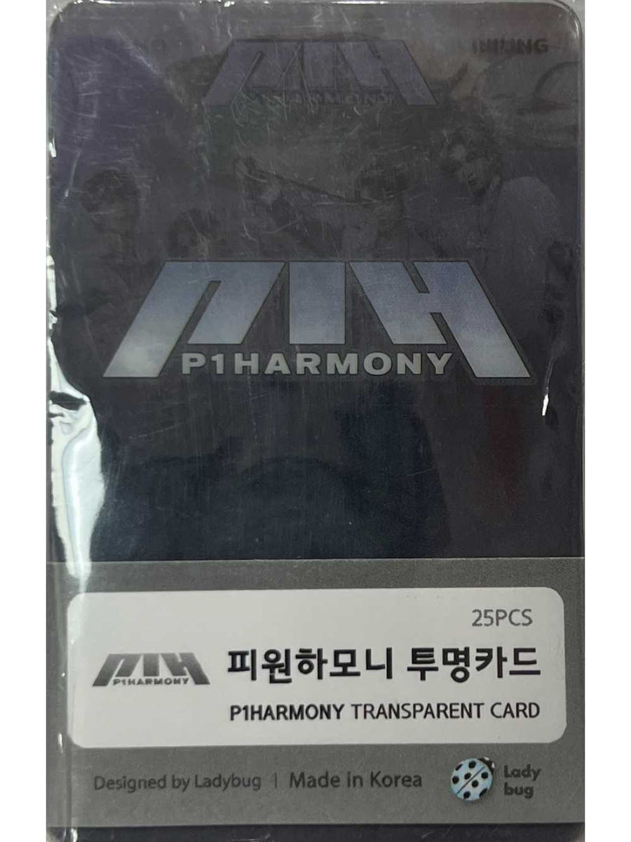 Kpop Transparent Photo Cards-P1Harmony JIHA