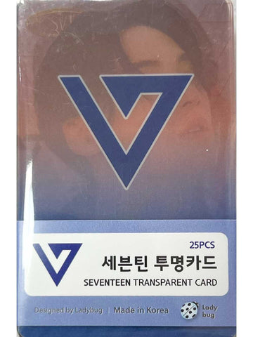 Kpop Transparent Photo Cards-SEVENTEEN JIHA
