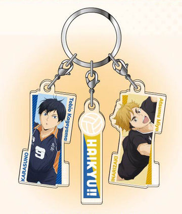 Haikyuu 3 Piece Acrylic Keychain - Kageyama & Atsumu