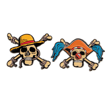 ONE PIECE (Netflix) Pin Badge - Luffy & Buggy