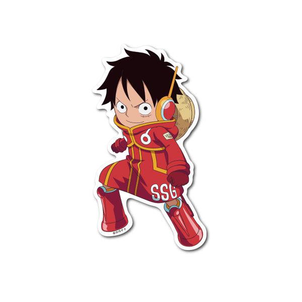 luffy vinyl sticker