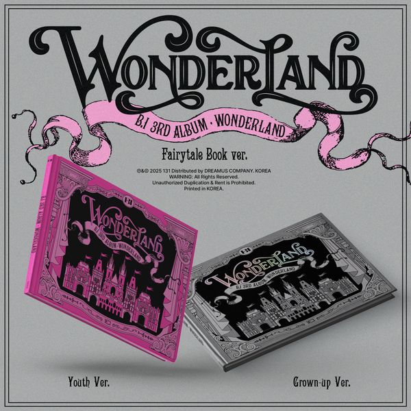 B.I - 3RD ALBUM [WONDERLAND] Fairytale Book Ver.