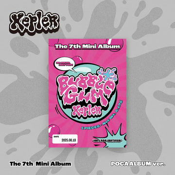 KEP1ER - THE 7TH MINI ALBUM [BUBBLE GUM] (Poca Album Ver.)