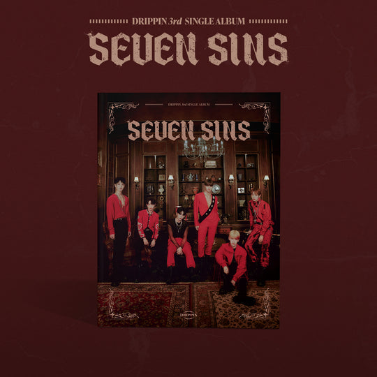 Drippin 3Rd Single Album 'Seven Sins' Kpop Album