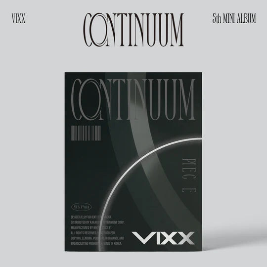 VIXX 5TH MINI ALBUM 'CONTINUUM'