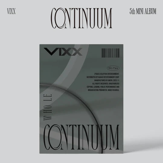 VIXX 5TH MINI ALBUM 'CONTINUUM'