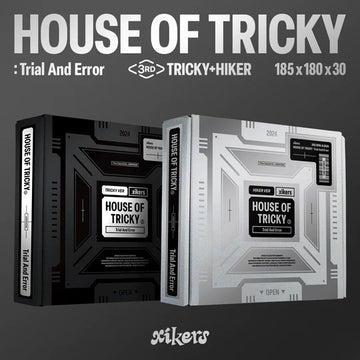 XIKERS 3RD MINI ALBUM 'HOUSE OF TRICKY : TRIAL AND ERROR'