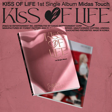 KISS OF LIFE - 1ST SINGLE ALBUM [MIDAS TOUCH] (PHOTOBOOK VER.) www.cutecrushco.com