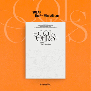 SOLAR - 2ND MINI ALBUM [COLOURS] (PALETTE VER.) www.cutecrushco.com