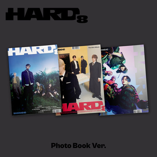 Shinee 8Th Album 'Hard' (Photobook) Kpop Album