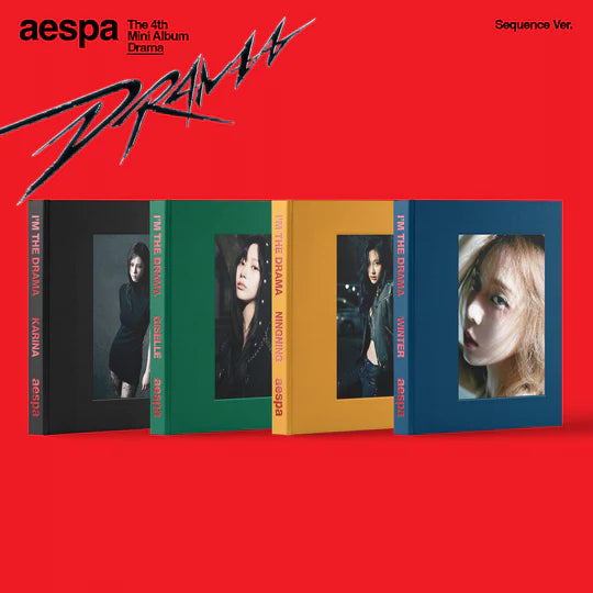 AESPA - 4TH MINI ALBUM [DRAMA] (SEQUENCE VER.)