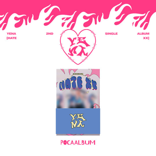 Yena 2Nd Single Album 'Hate Xx' (Poca) Kpop Album