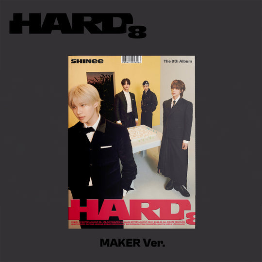 Shinee 8Th Album 'Hard' (Photobook) Kpop Album