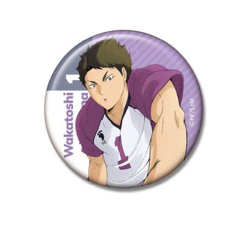 Haikyuu Large Can Badge Collection