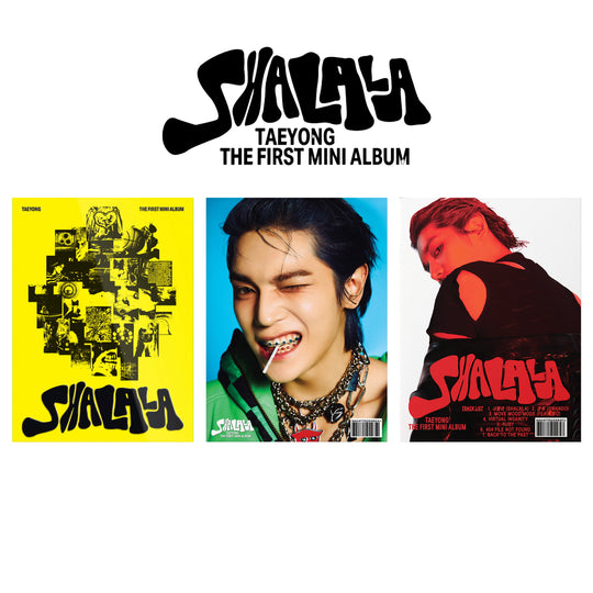 TAEYONG 1ST ALBUM 'SHALALA' Kpop Album