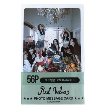 KPOP 56P Photo Message Cards - RED VELVET