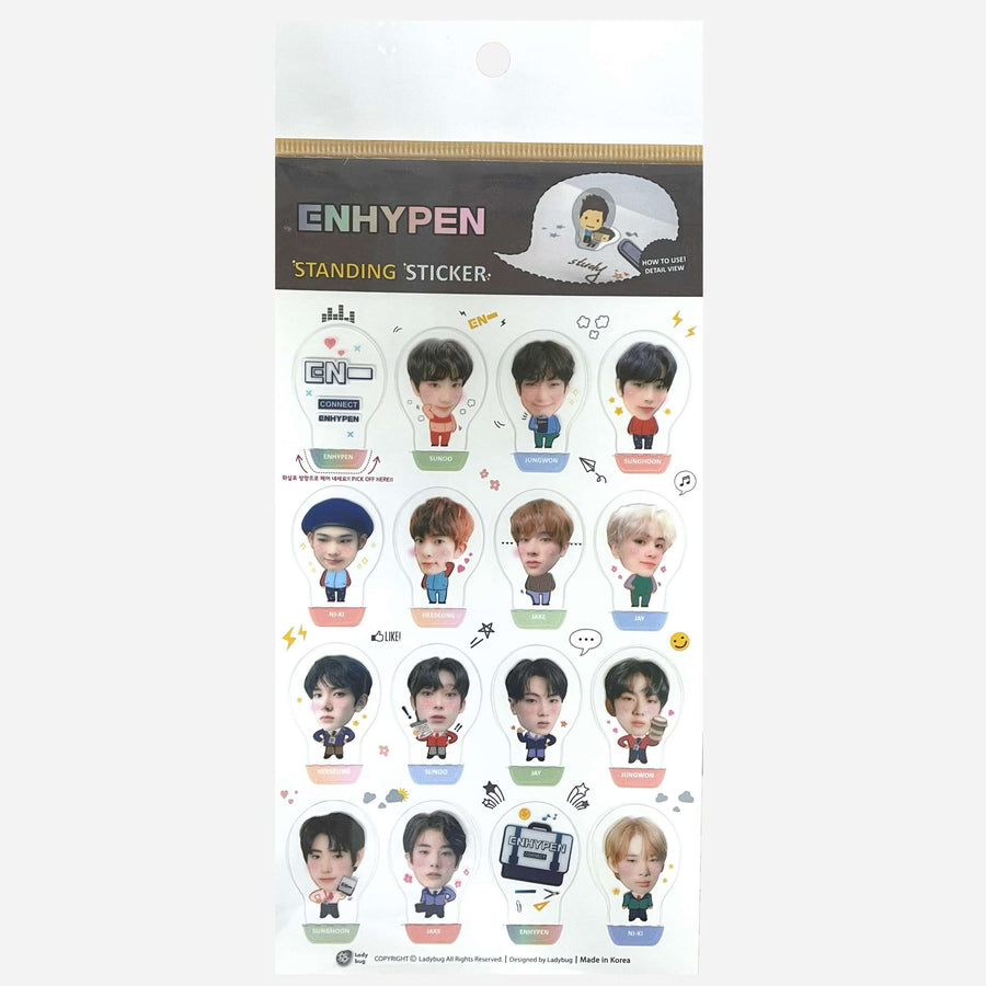 Kpop Standing Sticker - Enhypen