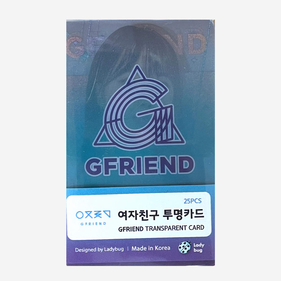 Kpop GFRIEND Transparent Photo Cards (Pack of 25) – Collectible Korean Idol Cards JIHA