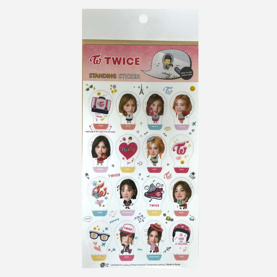 Kpop Standing Sticker - TWICE