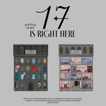 SEVENTEEN - SEVENTEEN BEST ALBUM [17 IS RIGHT HERE] www.cutecrushco.com