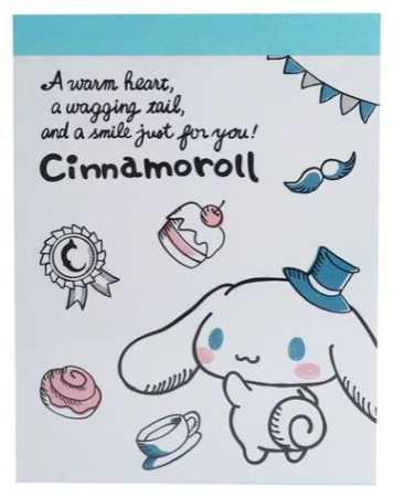 Cinnamoroll Mini Memo
