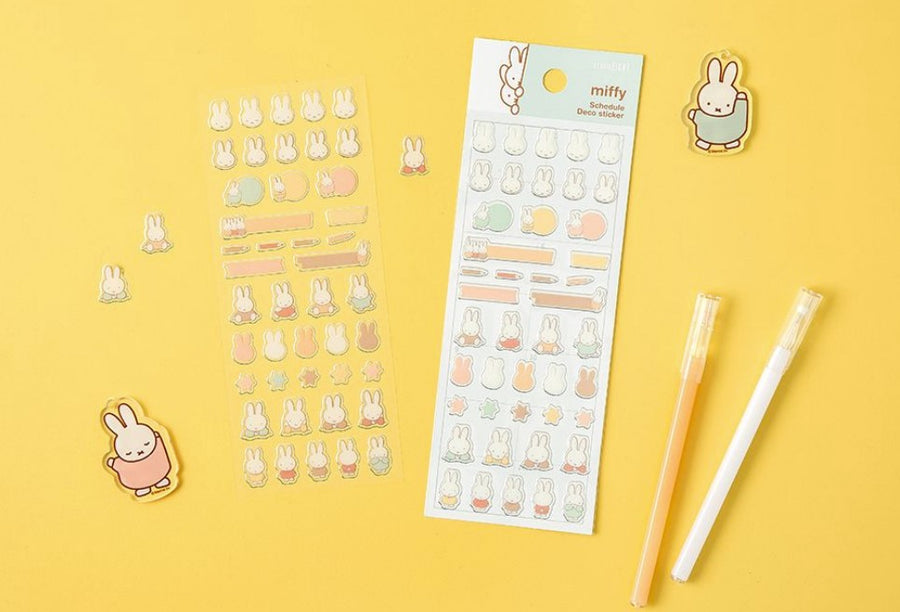 Miffy Schedule Deco Sticker Cheonyu