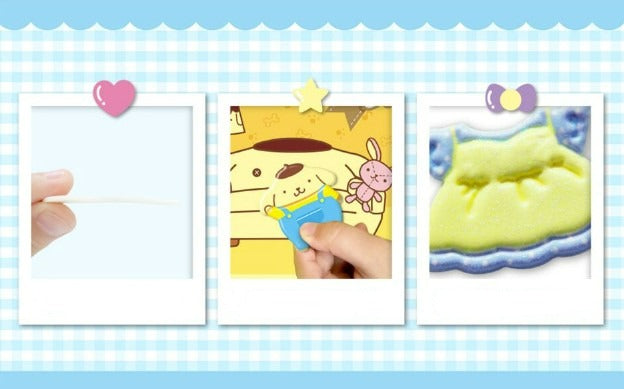 Sanrio Pompompurin Soft House Codi 3D Sticker