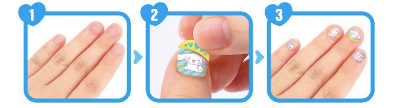 Sanrio Cinnamoroll Twinkle Nail Sticker Cheonyu