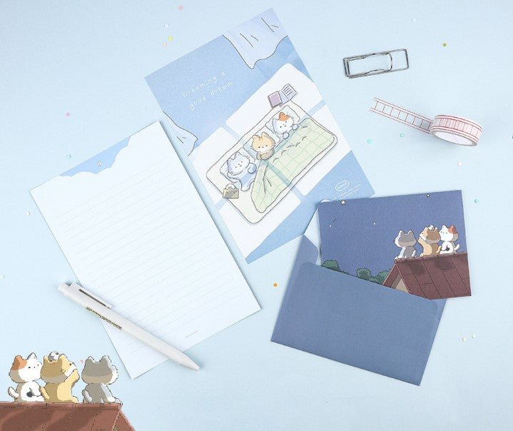 letter writing set cute