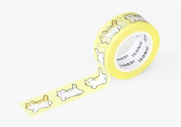 cute washi tapes yellow cat