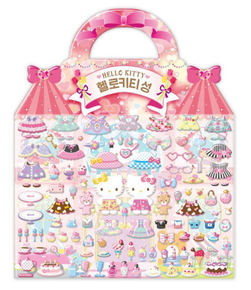 sanrio hello kitty dress up castle stickers pack