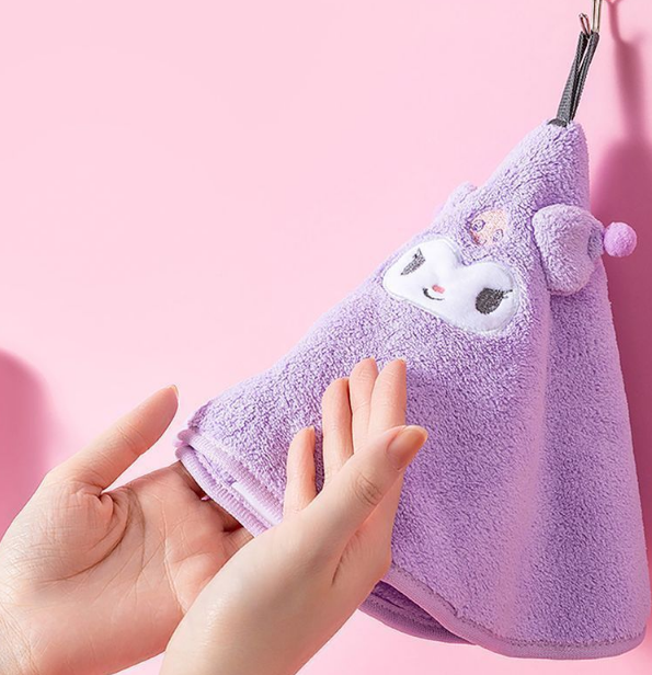 Kuromi Hand Towel
